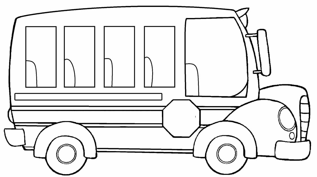 Desenho para colorir de Ônibus