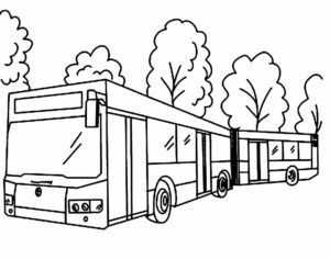 30+ Desenhos de Ônibus para colorir - Pop Lembrancinhas