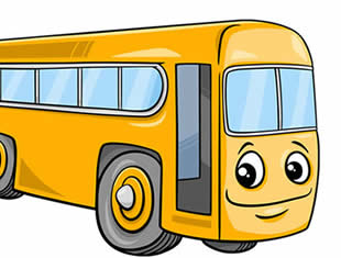 Desenhos para colorir de Ônibus