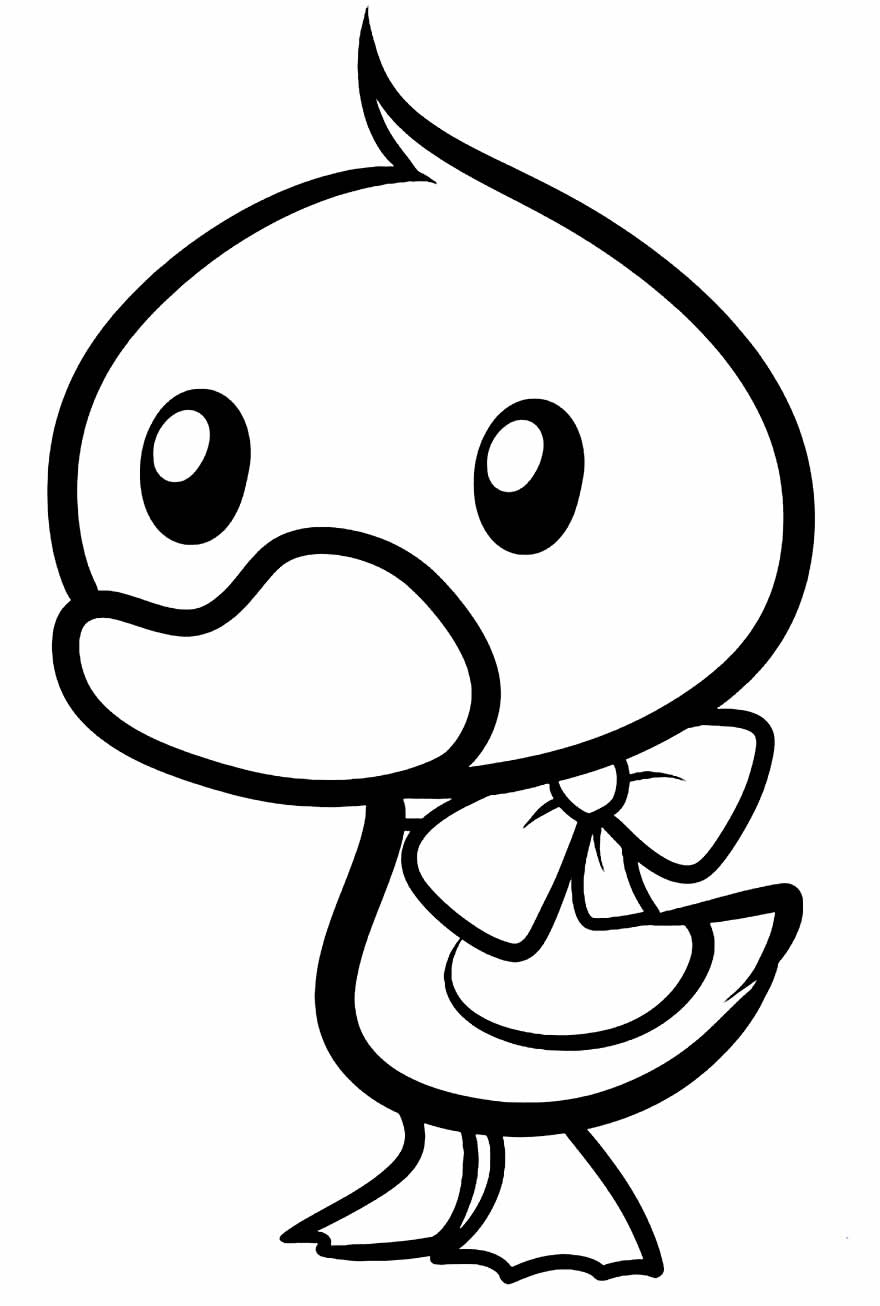 Desenho de pato