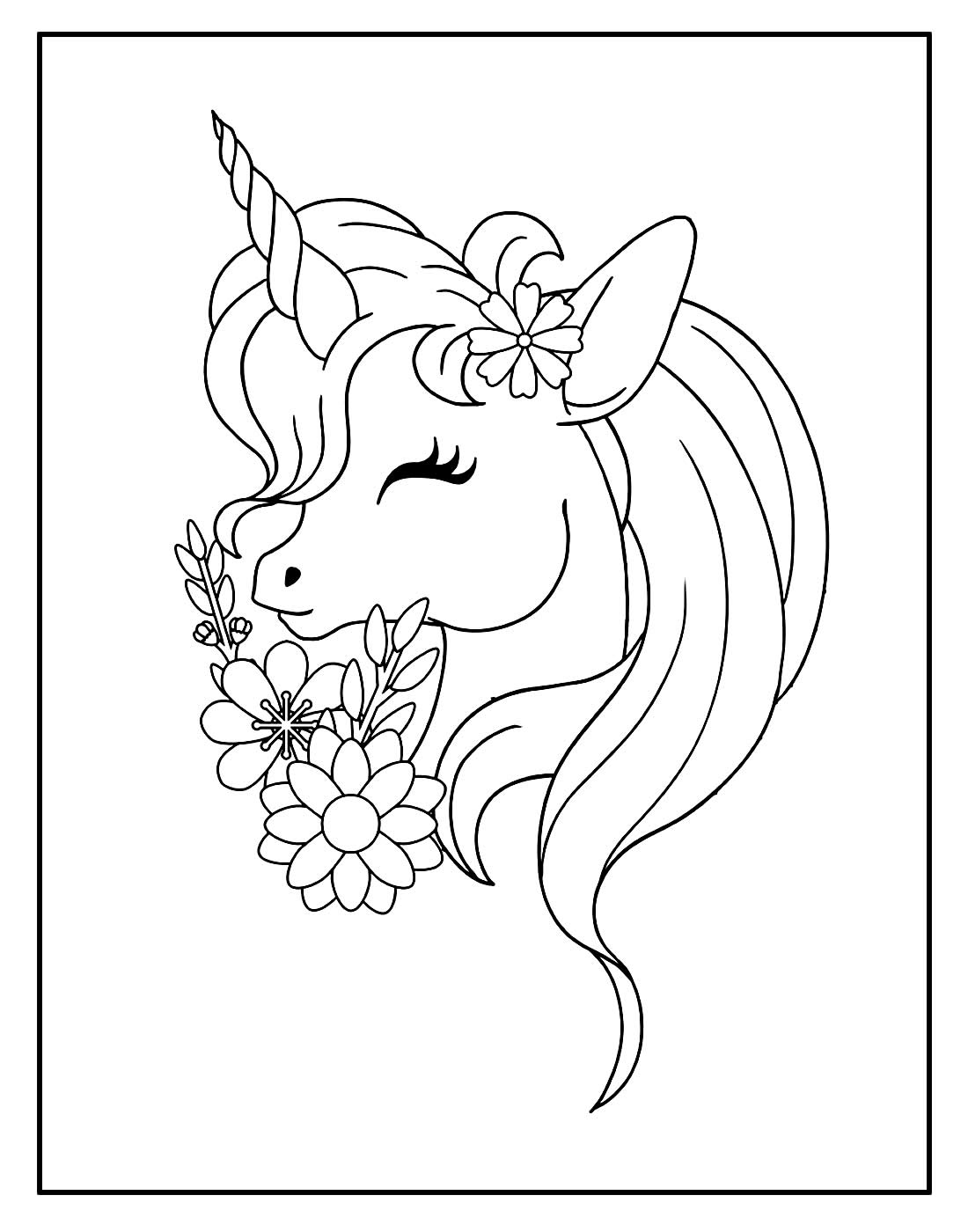 Folhas para Colorir Unicornio Blink 16 desenhos 200x275mm