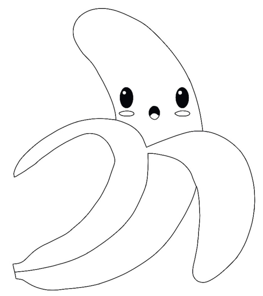 Desenho de Senhor banana para Colorir - Colorir.com