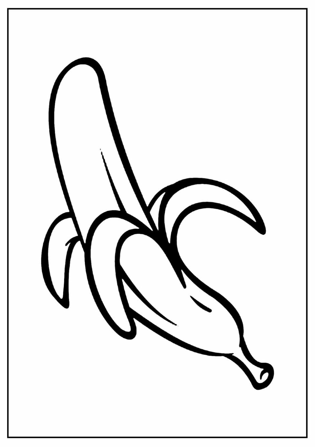 30+ Desenhos de Banana para colorir - Pop Lembrancinhas