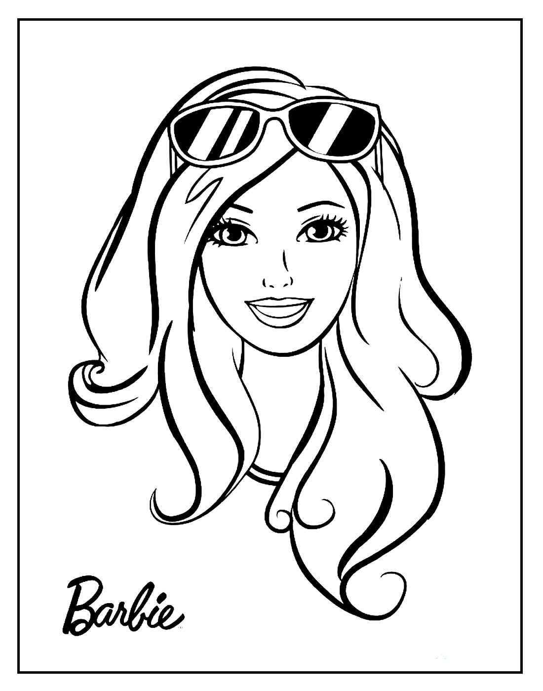 Desenho de Roupas da Barbie para colorir - Tudodesenhos