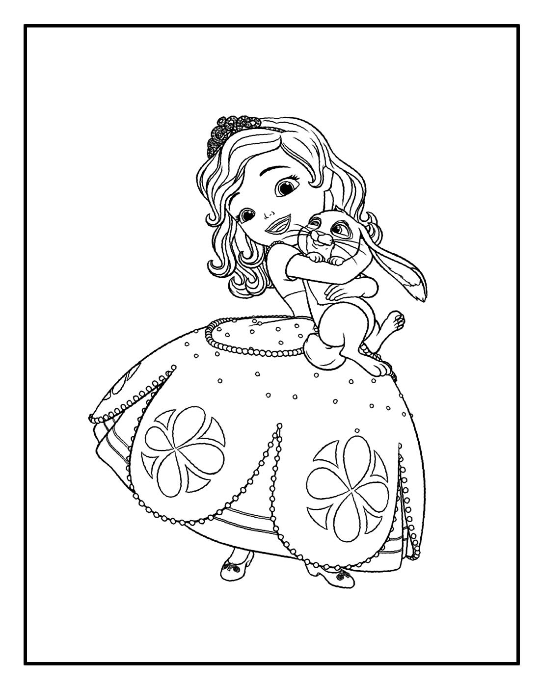 30+ Desenhos para colorir da Princesa Sofia - Pop Lembrancinhas