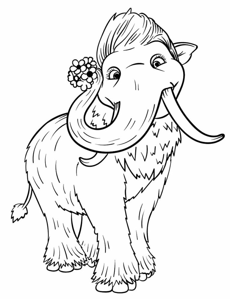 30+ Desenhos A Era do Gelo para colorir - Pop Lembrancinhas