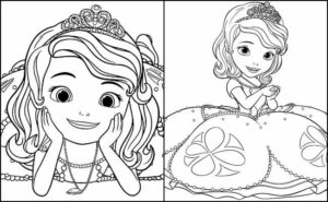 30 Desenhos Para Colorir Da Princesa Sofia Pop Lembrancinhas