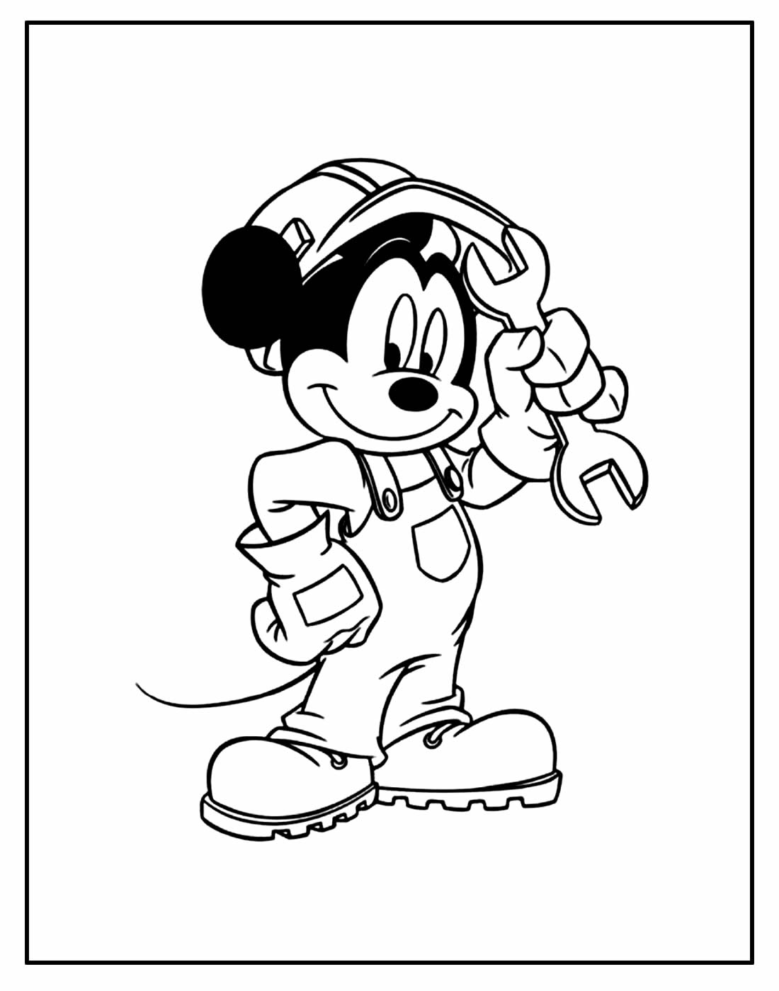 Desenhos para colorir Mickey Mouse
