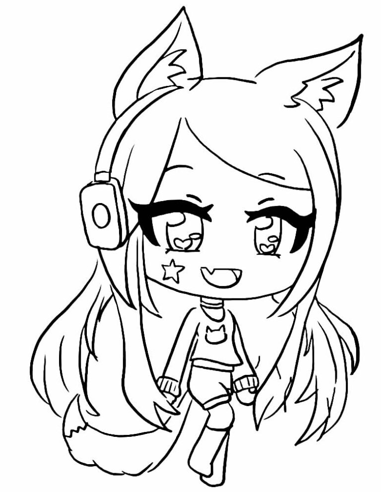 Desenhos Para Colorir Gacha Life Pop Lembrancinhas