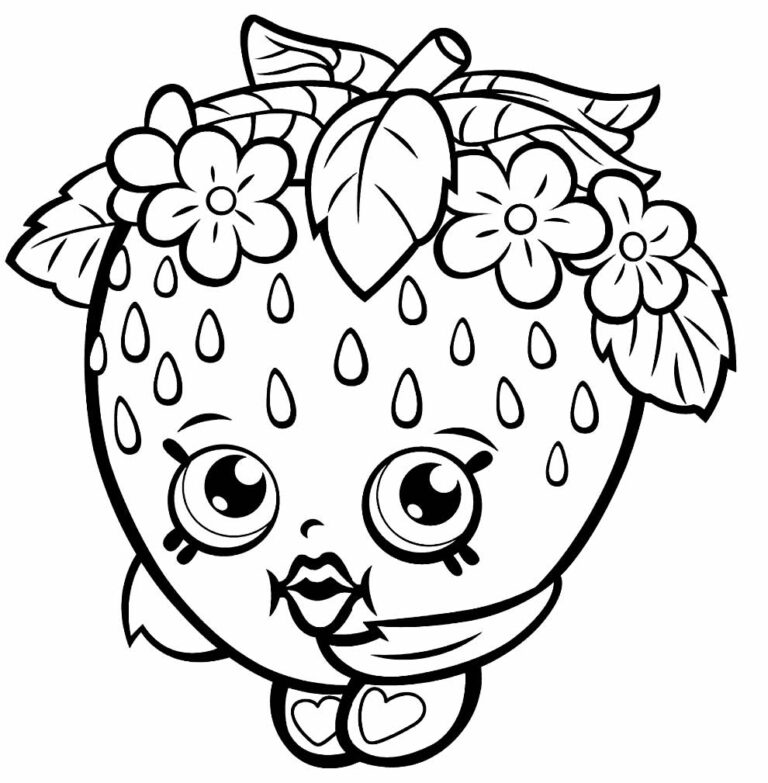 Desenhos Para Colorir Shopkins Pop Lembrancinhas