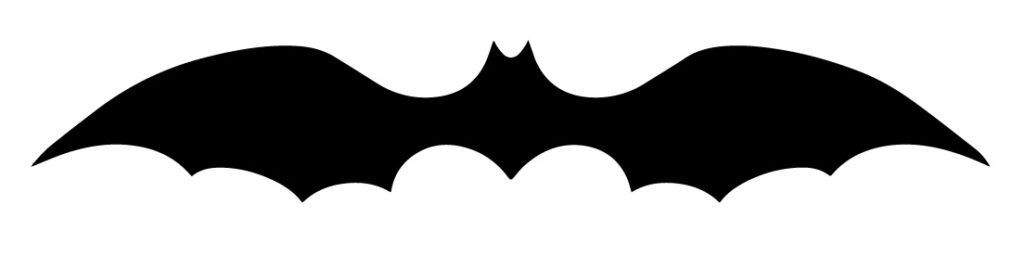 Moldes para Halloween - Morcego - Enfeite - Decoração