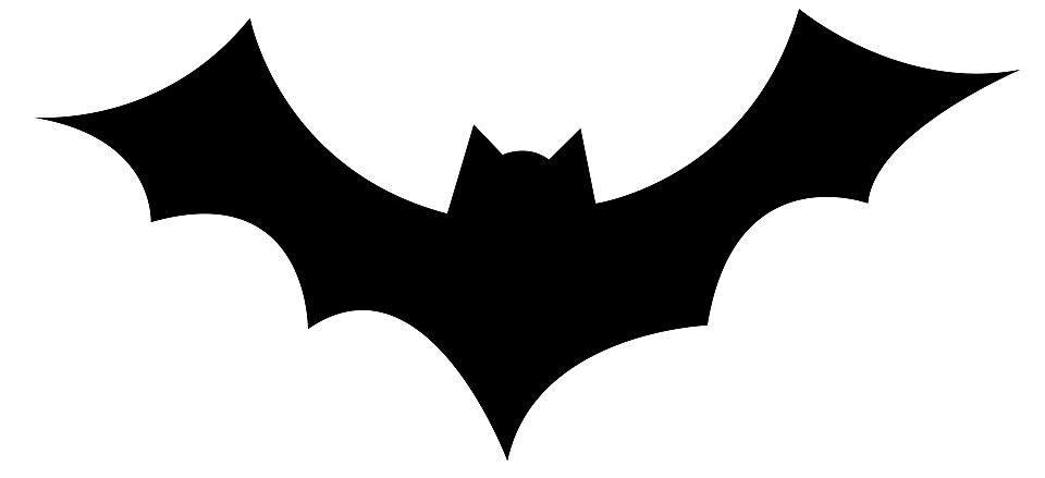 Modelo de Morcego para imprimir