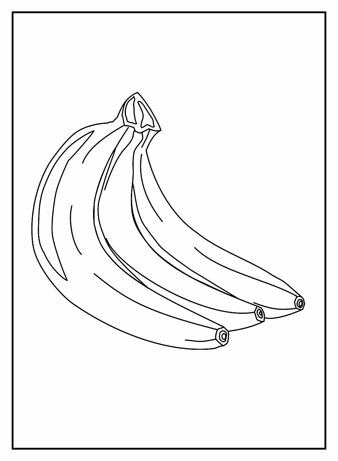 Рисование банана для детей