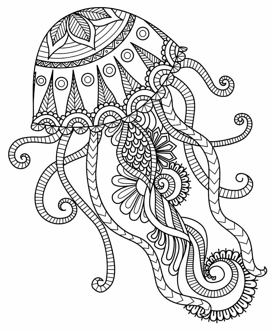 Desenho de Mandala para colorir - Lula