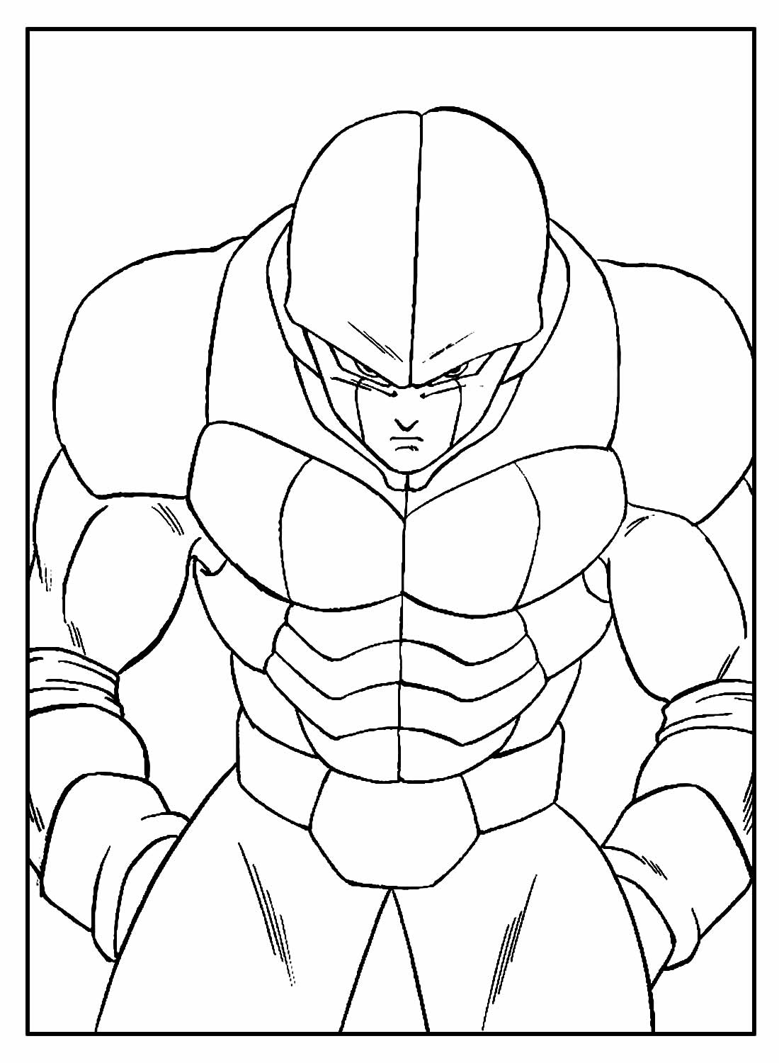 Desenhos para pintar de Dragon Ball Z