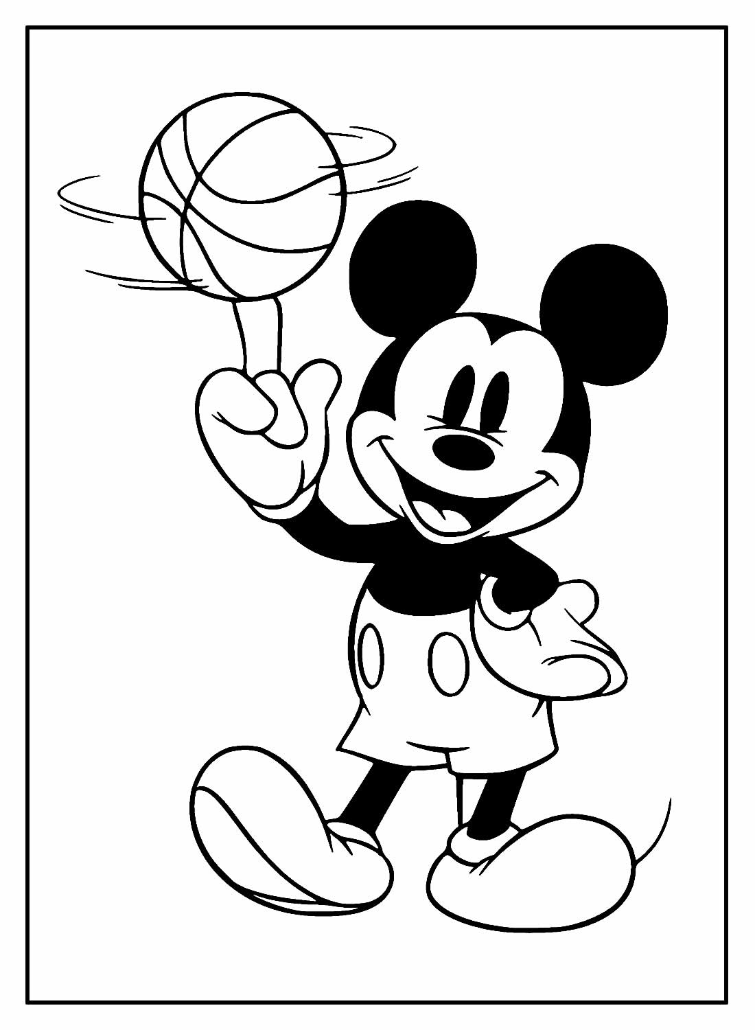 Desenhos Mickey Colorir