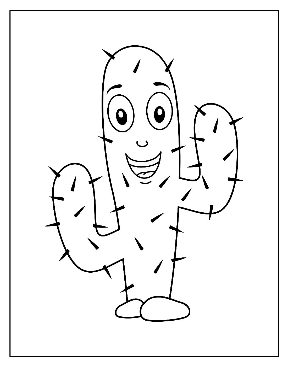 30 Desenhos De Cacto Para Colorir Pop Lembrancinhas 8788