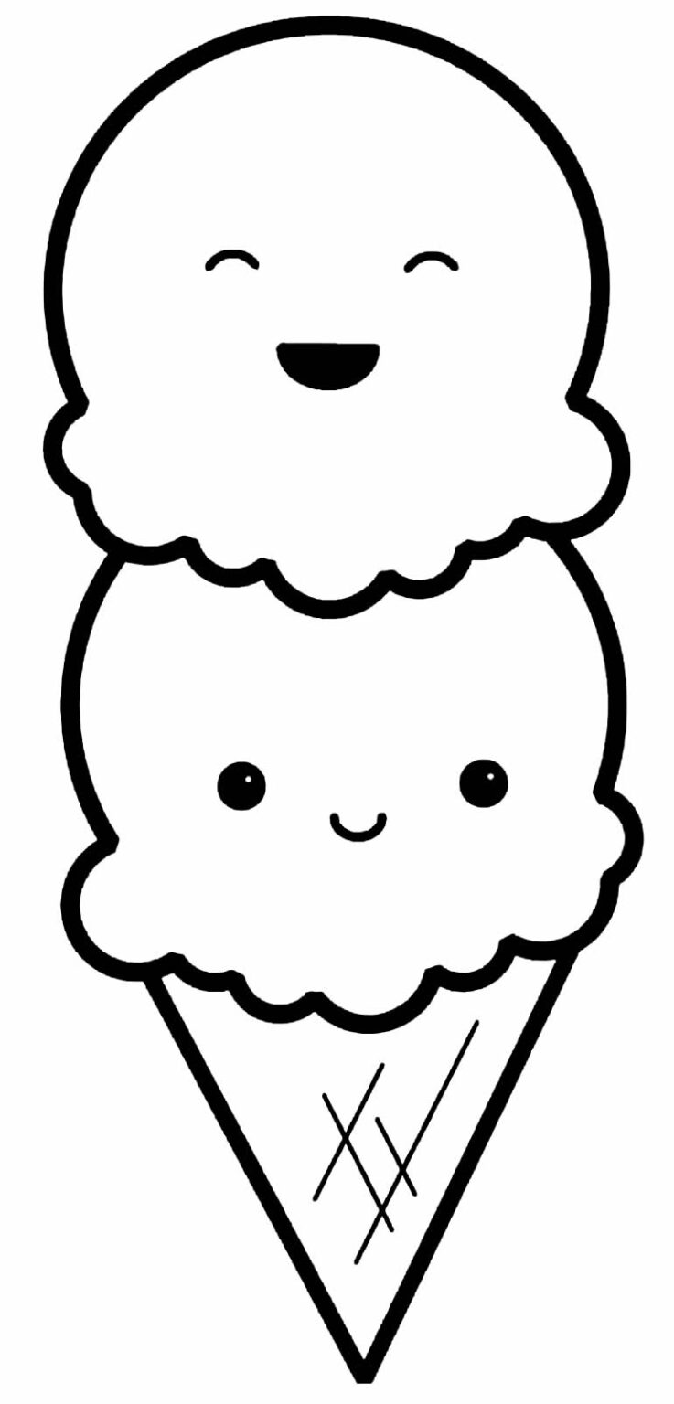 30+ Desenhos para colorir de Sorvete e Picolé Pop Lembrancinhas