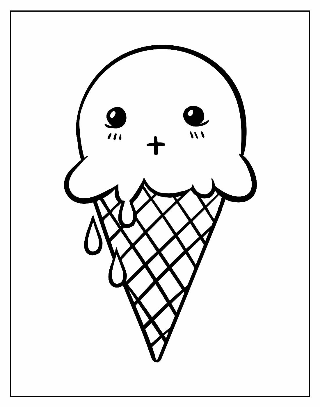 30+ Desenhos para colorir de Sorvete e Picolé - Pop Lembrancinhas