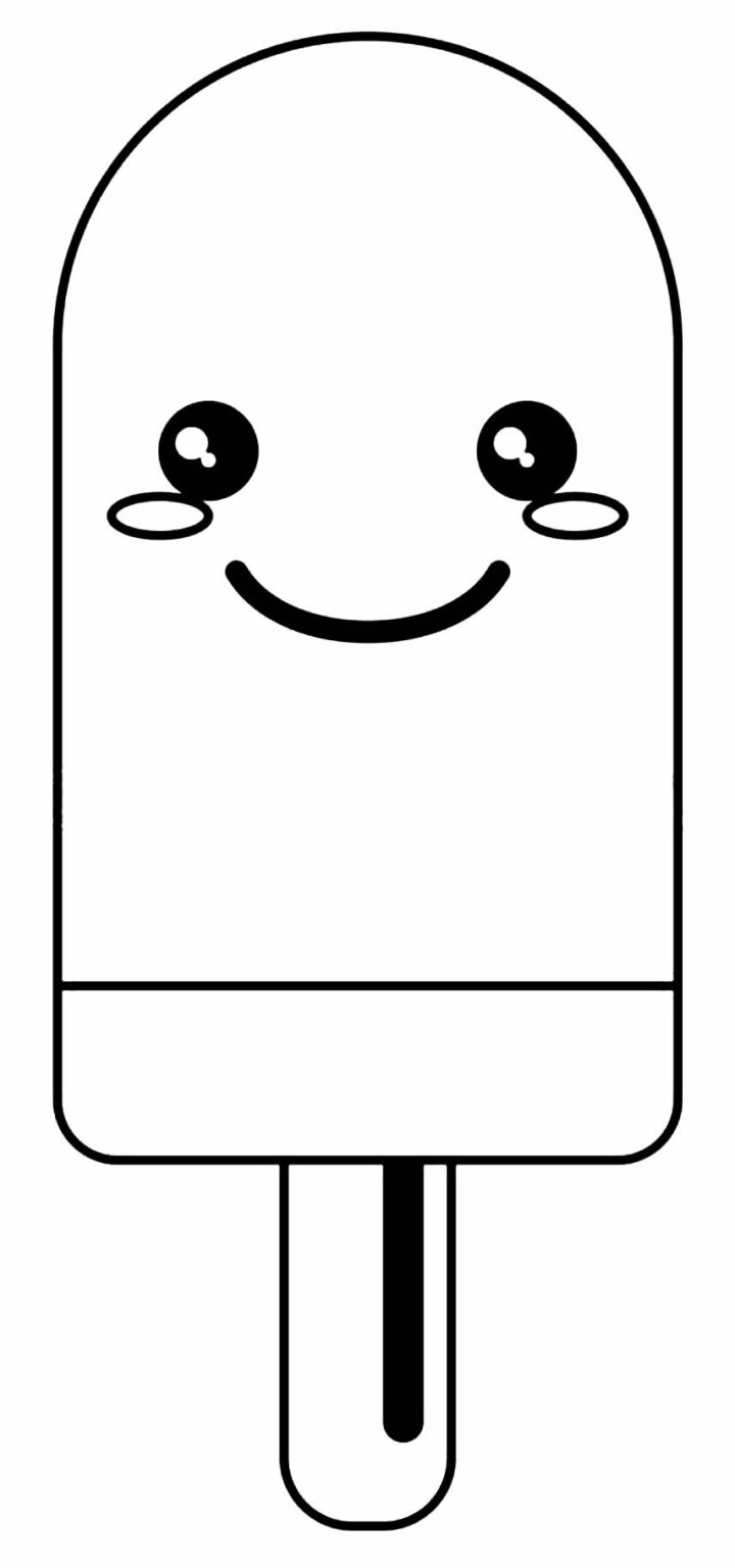 30+ Desenhos para colorir de Sorvete e Picolé - Pop Lembrancinhas