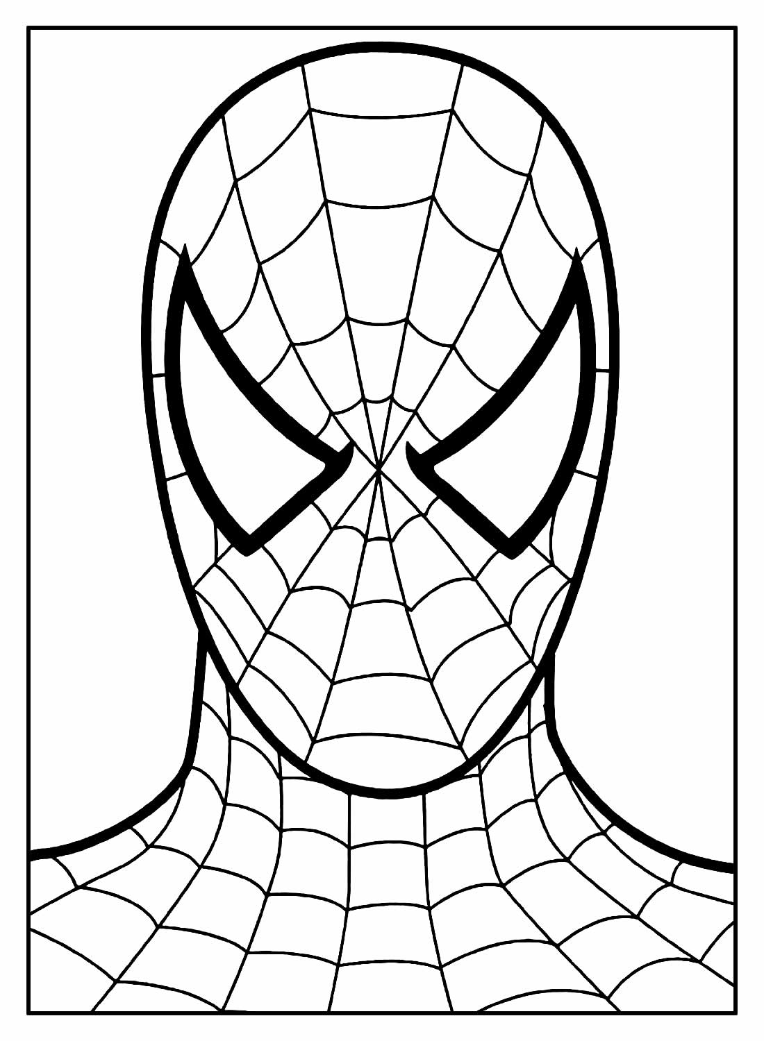 60 Desenhos do Homem Aranha para Colorir - Amor de Papéis