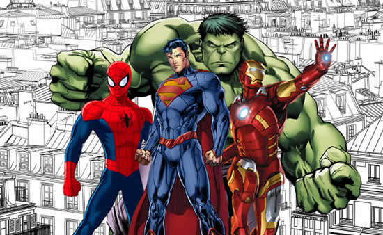 Desenhos Super-Heróis