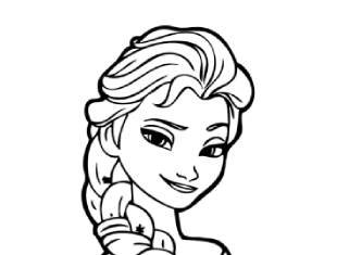 Desenhos de Frozen para colorir