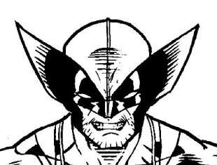 Desenhos de Wolverine para colorir
