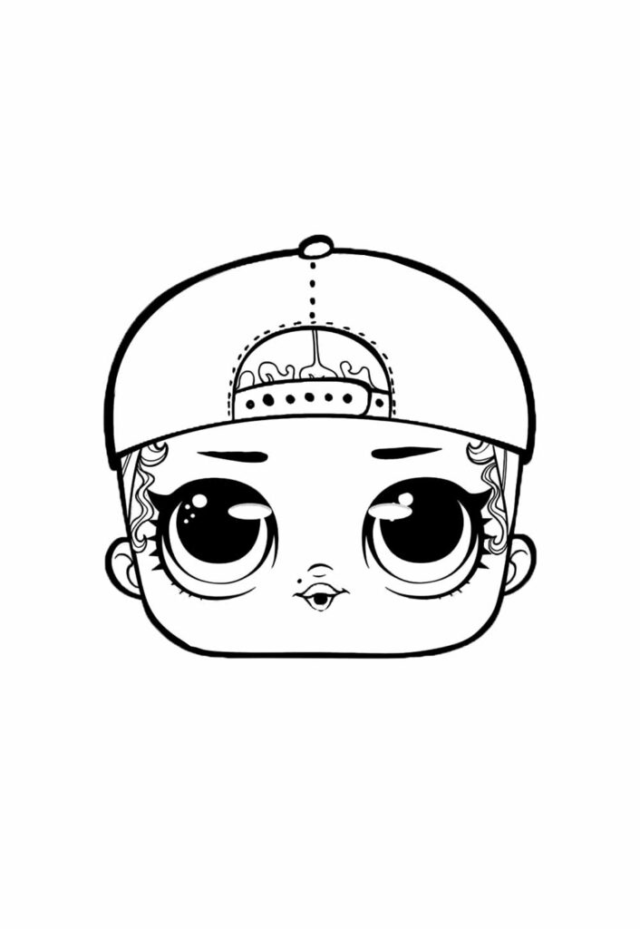 Desenhos LOL Surprise Colorir