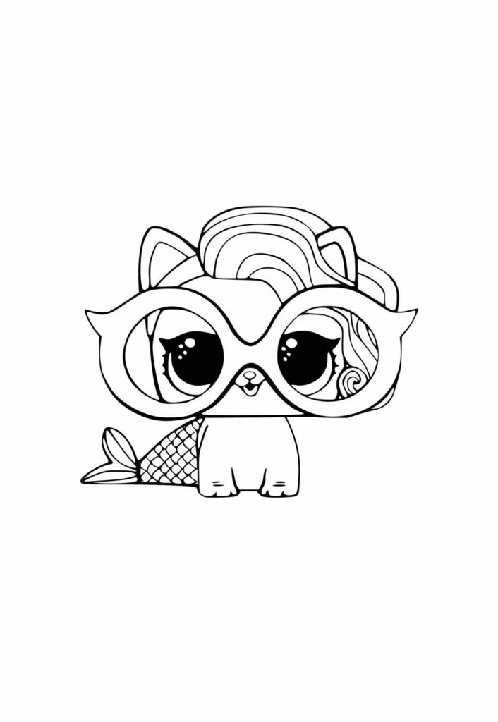 Desenho Boneca LOL Colorir