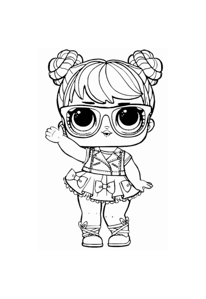 Desenho de LOL para pintar