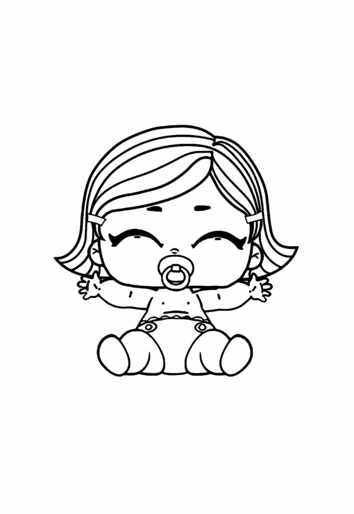 Desenho de LOL para pintar