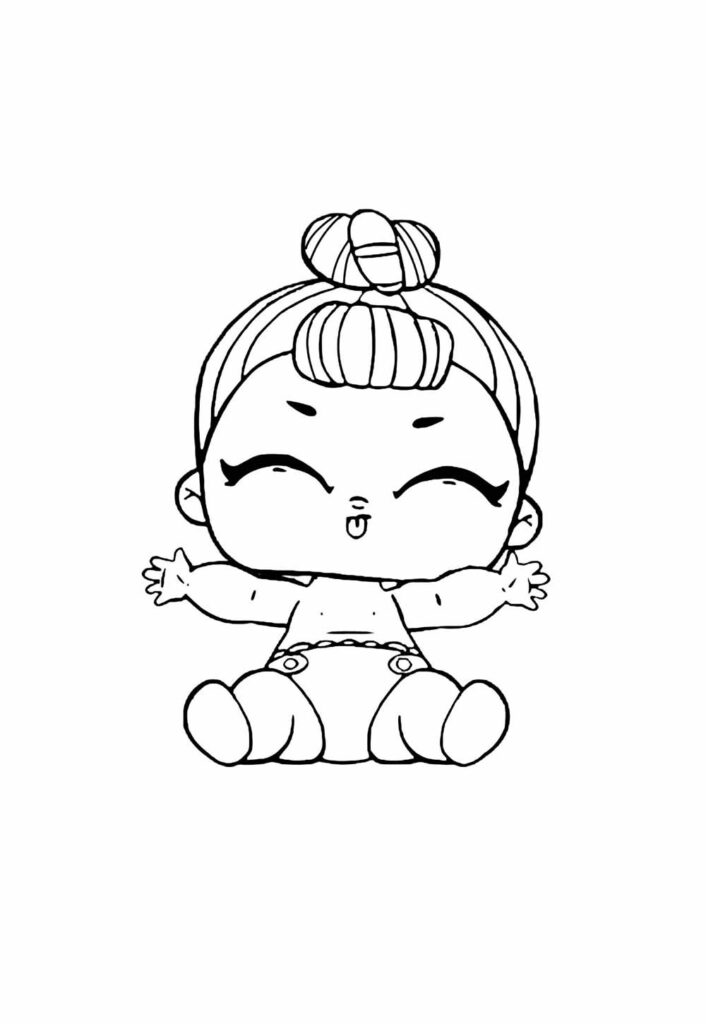 Desenho de LOL para pintar