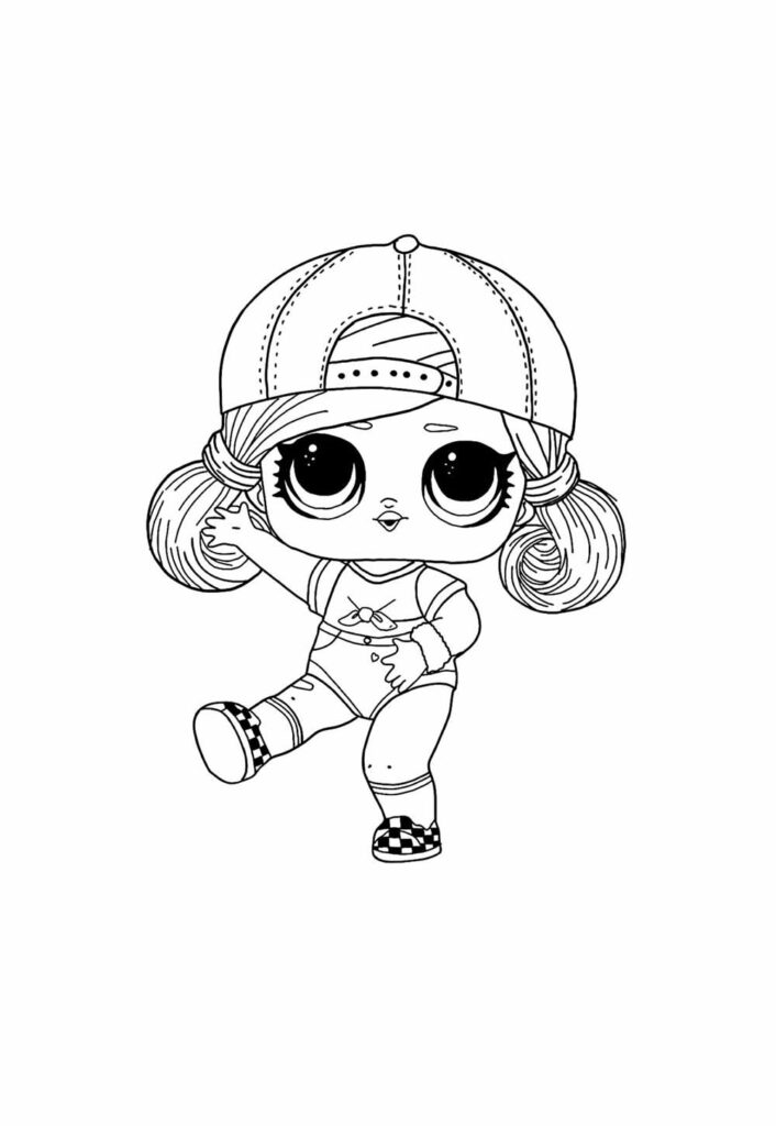 Desenho da Boneca LOL