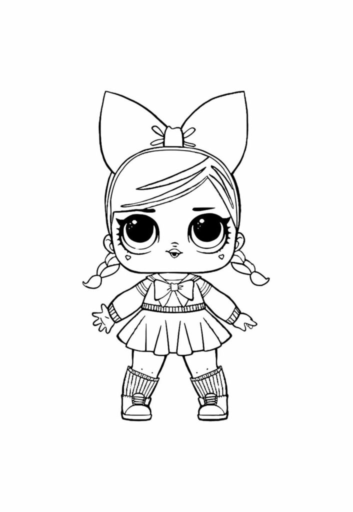 Desenhos LOL Surprise Colorir