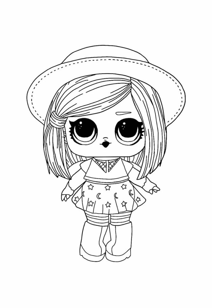 Desenhos LOL Surprise Colorir