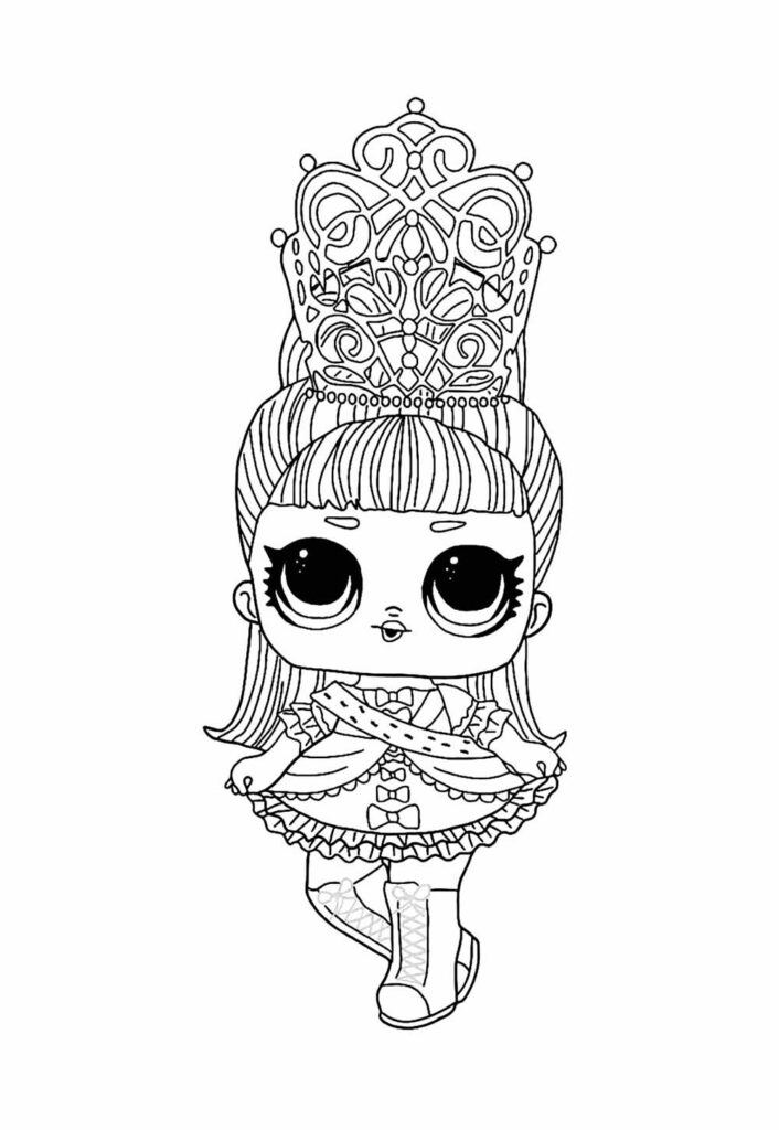 Desenho LOL Surprise Colorir
