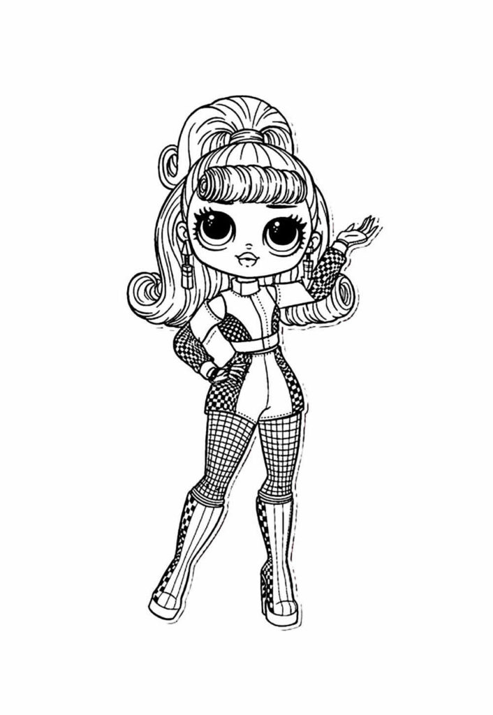 Desenhos Boneca LOL