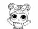 Desenhos da Boneca LOL Surprise para imprimir