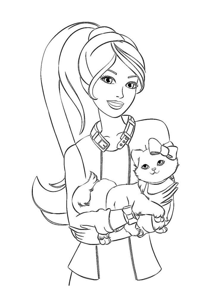 Desenho da Barbie