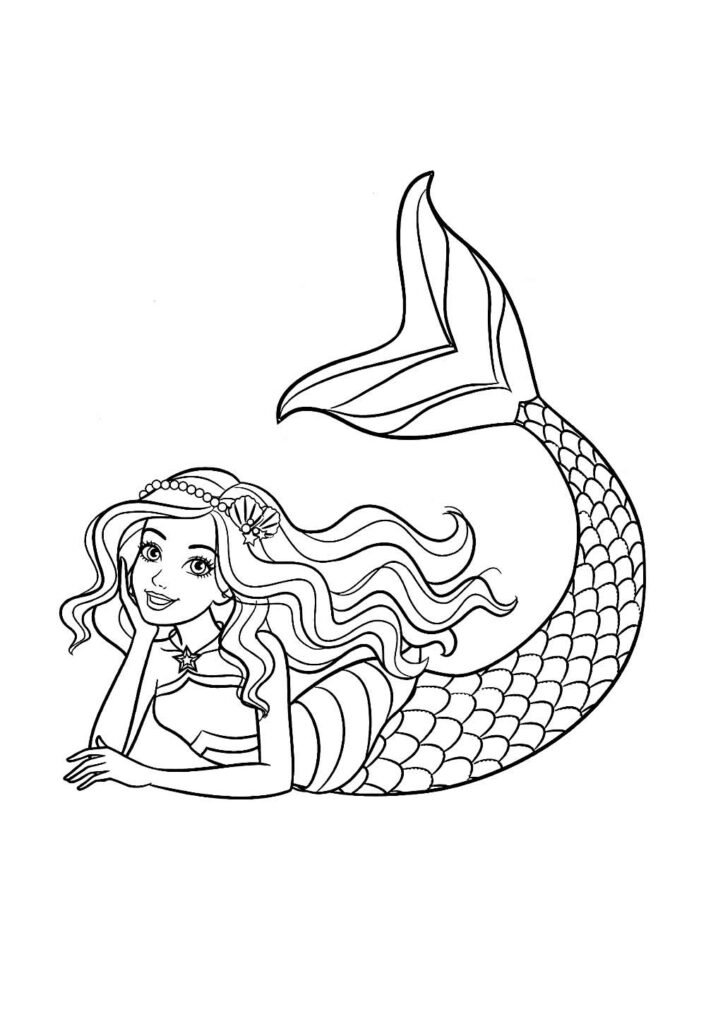 Desenhos Barbie Pintar