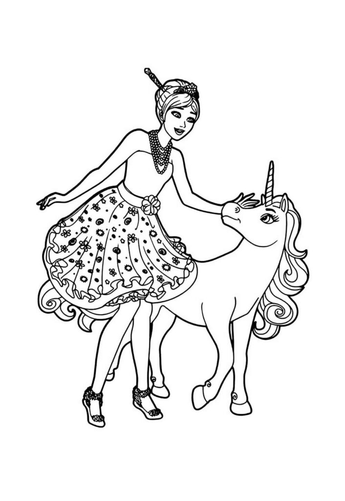 Desenho da Barbie