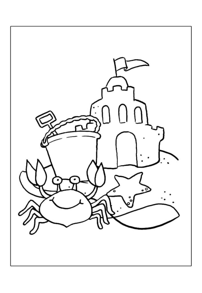 Desenho de Caranguejo
