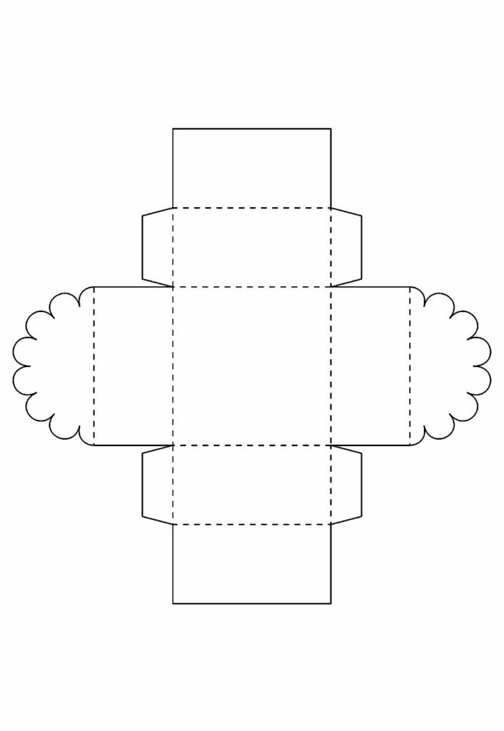 Molde de Caixa de Papel