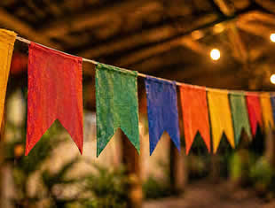 Bandeirinhas Juninas