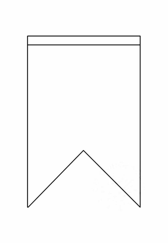 Molde de Bandeirinha de São João