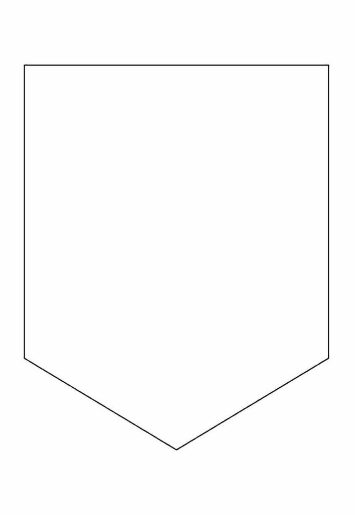 Molde de Bandeirinha de São João