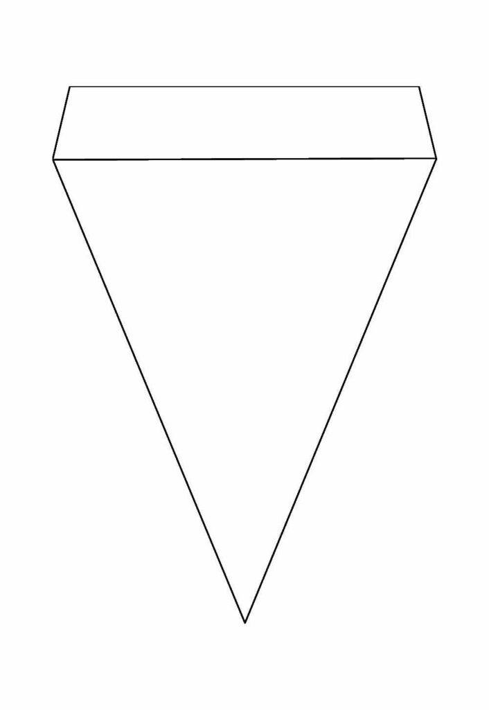 Molde de Bandeirinha de São João