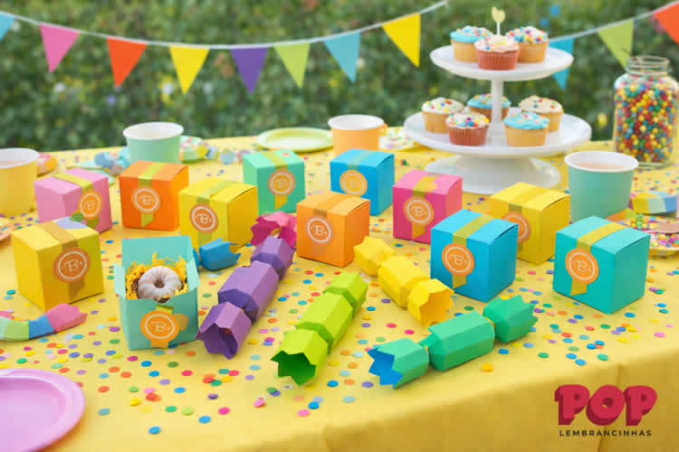 Caixinhas de Papel com Moldes