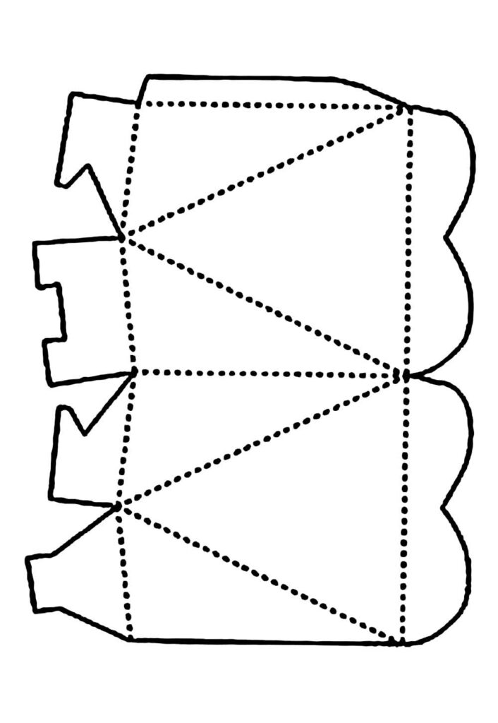 Molde de Caixa de Papel